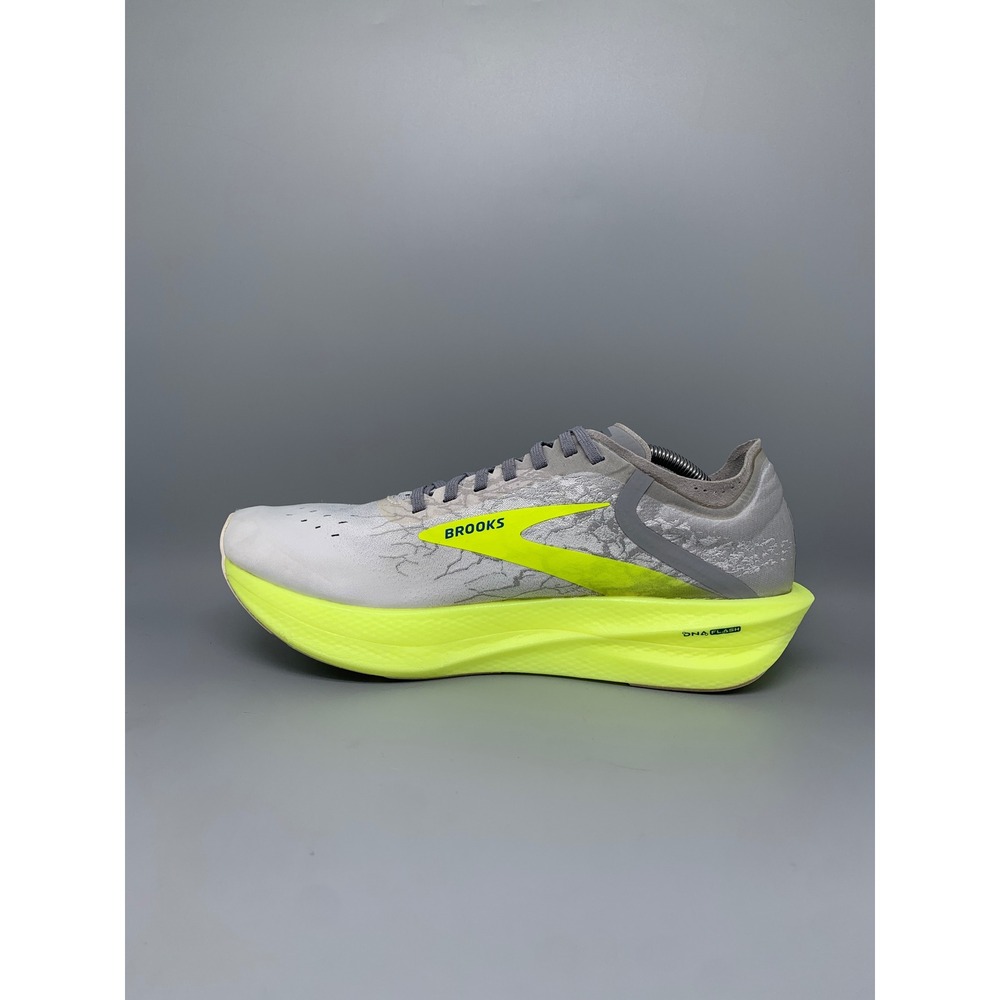 Brooks Hyperion Elite 2 White Lime Running Shoes 1000371D111 Men's Sz 12 - Picture 6 of 10